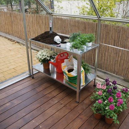 Greenhouse Metal Work Bench-Pack of 2