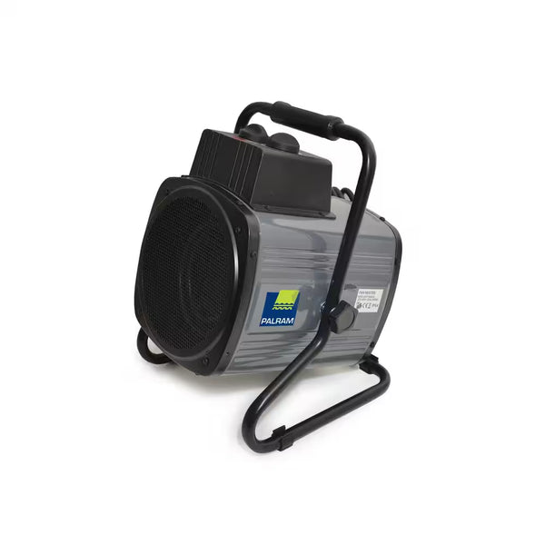 1500-Watt Portable Splash Resistant Greenhouse Fan Heater with Digital Thermostat and Humidity Sensor
